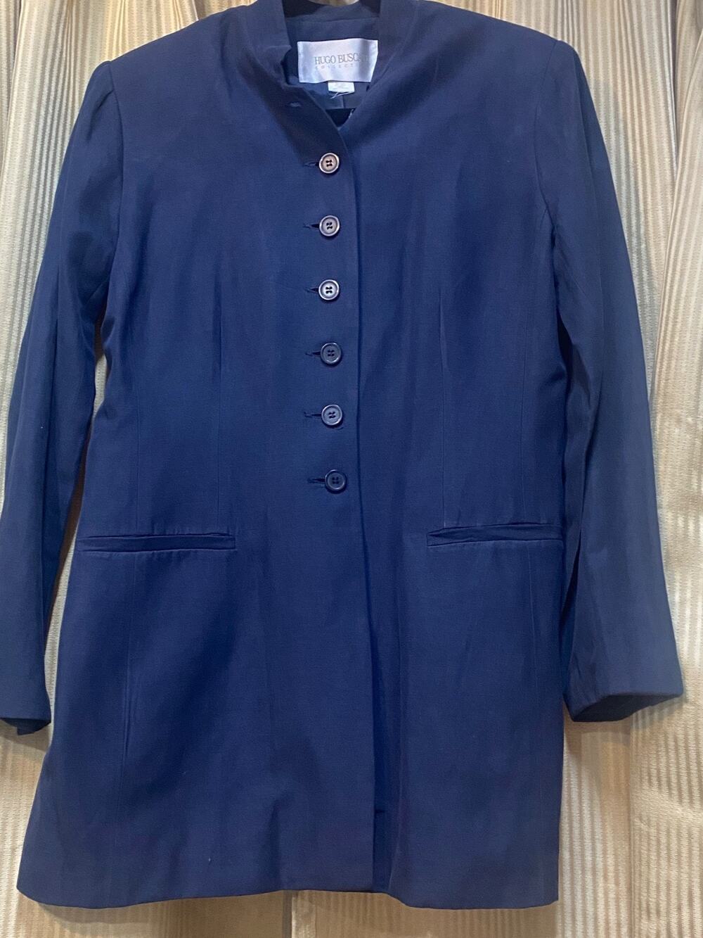 Hugo Buscati Womens Silk/Linen Suit 8-10